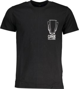 Cavalli Class T-SHIRT MĘSKI Z KRÓTKIM RĘKAWEM KLASY CAVALLI CZARNA M 1