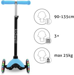 Hulajnoga Kidwell Uno Niebieski (HUBAUNO01A8) 6