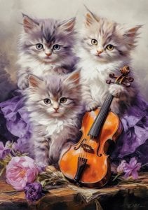 Castorland Puzzle 500 Musical Kittens CASTOR 1