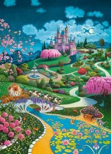 Castorland Puzzle 100 Cinderella's Castle CASTOR 1