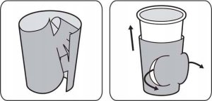 Teka Nakładki na kubki Dinozaur 6szt 7