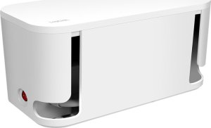Listwa zasilająca LogiLink LogiLink Kabelbox m. 5-fach-Steckdosenleiste USB/Schuko wei 2