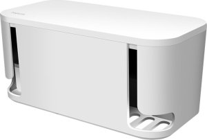 Listwa zasilająca LogiLink LogiLink Kabelbox m. 5-fach-Steckdosenleiste USB/Schuko wei 3