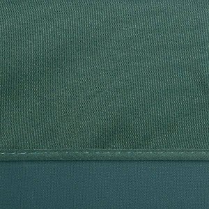 Springos Huśtawka ogrodowa z daszkiem, 3-osobowa metalowa z materacem i poduszkami zielona UNIWERSALNY 9