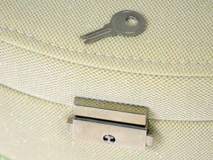 Teka Kuferek szkatułka na biżuterię z lusterkiem 2