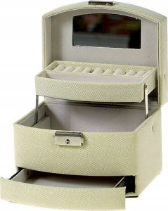 Teka Kuferek szkatułka na biżuterię z lusterkiem 6