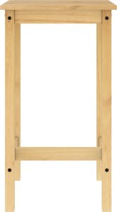 vidaXL vidaXL 3-cz. zestaw mebli barowych, lite drewno sosnowe 10