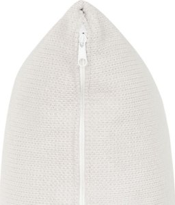 Beliani Narożnik 3-osobowy lewostronny biały LOFOTEN 8