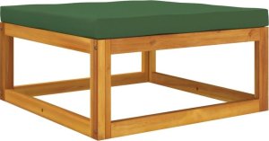 vidaXL 3-cz. zestaw wypoczynkowy do ogrodu, poduszki, drewno akacjowe 6