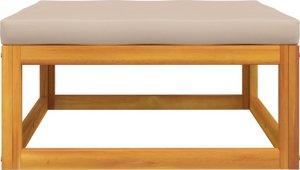 vidaXL 3-cz. zestaw wypoczynkowy do ogrodu, poduszki, drewno akacjowe 11