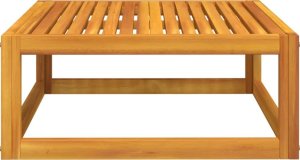 vidaXL 3-cz. zestaw wypoczynkowy do ogrodu, poduszki, drewno akacjowe 8