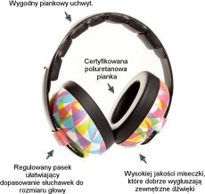 Banz Słuchawki ochronne nauszniki dla dzieci do 3 lat 2