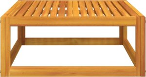 vidaXL 3-cz. zestaw wypoczynkowy do ogrodu, poduszki, drewno akacjowe 8