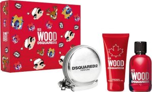 Dsquared2 DSQUARED2 Red Wood edt 100ml + SG 100ml + portfel 1