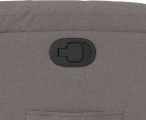 vidaXL Fotel rozkładany, kolor taupe, obity tkaniną 9