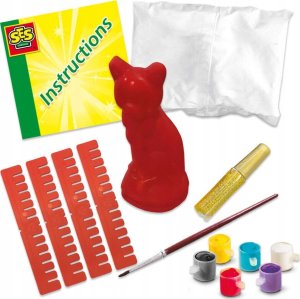 SES SES Odlewy gipsowe+farby Kot 01218 12182 2