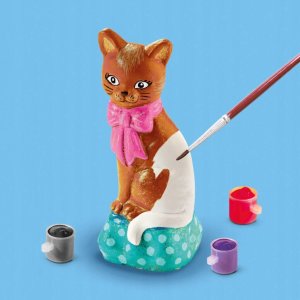 SES SES Odlewy gipsowe+farby Kot 01218 12182 4