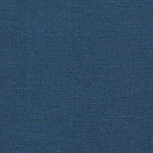 vidaXL Rozkładany fotel masujący z podnóżkiem, niebieski, tkanina 9