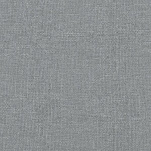 vidaXL Fotel rozkładany, jasnoszary, tapicerowany tkaniną 10