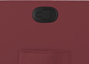 vidaXL Fotel rozkładany, czerwone wino, sztuczna skóra 9