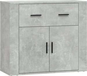 vidaXL Szafki, 3 szt., szarość betonu 6