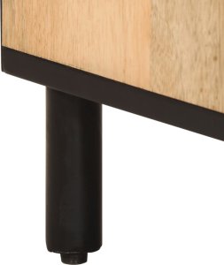 vidaXL Szafki nocne, 2 szt., 40x33x46 cm, lite drewno mango 12