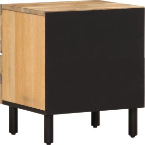 vidaXL Szafki nocne, 2 szt., 40x33x46 cm, lite drewno mango 8