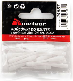 Meteor Groty białe 24 szt. (24687) 2