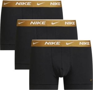 Nike Bokserki marki Nike model 0000KE1008- kolor Czarny. Bielizna męski. Sezon: Cały rok M 1