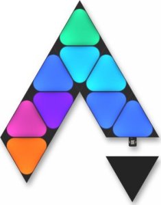 Kinkiet Nanoleaf Nanoleaf Shapes Mini Triangles Expansion Pack - dodatkowe panele świetlne (10 paneli świetlnych) (black) 1