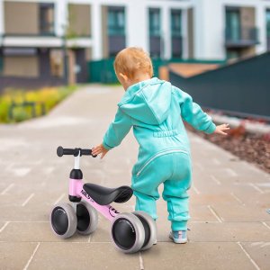 Nils Extreme Rowerek biegowy RB002 Pink Nils Fun 8