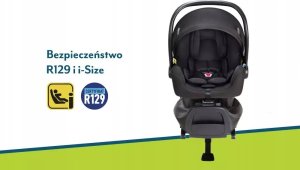 Fotelik samochodowy Graco GRACO FOTELIK SNUGLITE R129 MIDNIGHT 11