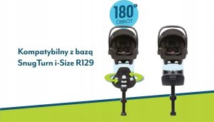 Fotelik samochodowy Graco GRACO FOTELIK SNUGLITE R129 MIDNIGHT 12