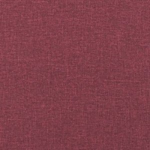 vidaXL Podnoszony fotel masujący, rozkładany, bordowy, obity tkaniną 13