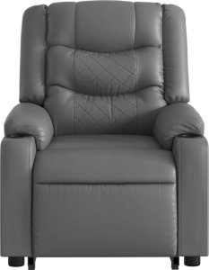 vidaXL Rozkładany fotel pionizujący elektryczny szary 8