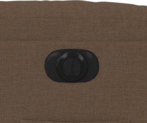 vidaXL Podnoszony fotel masujący, elektryczny, rozkładany, brązowy 10