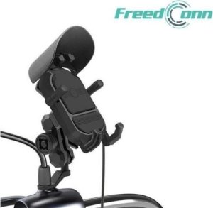 Freed Conn Uchwyt na telefon i ładowarka indukcyjna FreedConn MC29 15W + USB 1