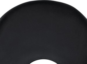 Beliani Zestaw 2 krzeseł do jadalni welurowy czarny MAGALIA 8