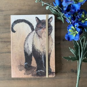 Teka Notatnik z gumk± A5 LCN08 Kot Coco 2