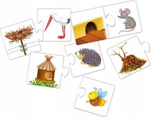 Fat Brain Toys Kotek Tuxedo Eugy Eko* Układanka 3D 9