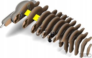 Fat Brain Toys Dinozaur Mozazaur Eugy. Eko* Układanka 3D 12