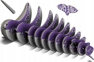 Fat Brain Toys Narwal Eugy. Eko* Układanka 3D 2