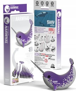 Fat Brain Toys Narwal Eugy. Eko* Układanka 3D 3