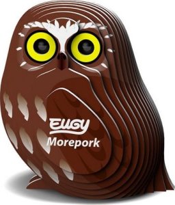 Fat Brain Toys Sowa Ciemnolica Eugy. Eko Układanka 3D 1