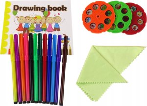 Teka Stolik projektor do nauki rysowania dinozaur różowy 4