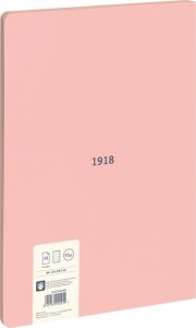 Teka Zeszyt klejony A4/48K linia 1918 różowy MILAN 2