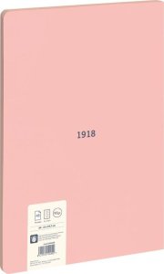 Teka Zeszyt klejony A4/48K kratka 1918 różowy MILAN 2