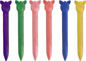 Teka Kredki woskowe Unicorn 6 kolorów 3