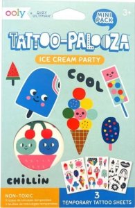 Teka Tatuaże zmywalne mini Tattoo Palooza - Lody 1