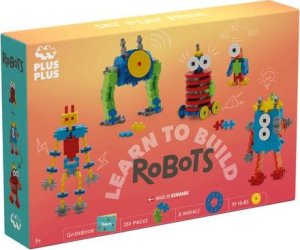 Teka Klocki Plus-Plus Naucz się budować Roboty 275el 5